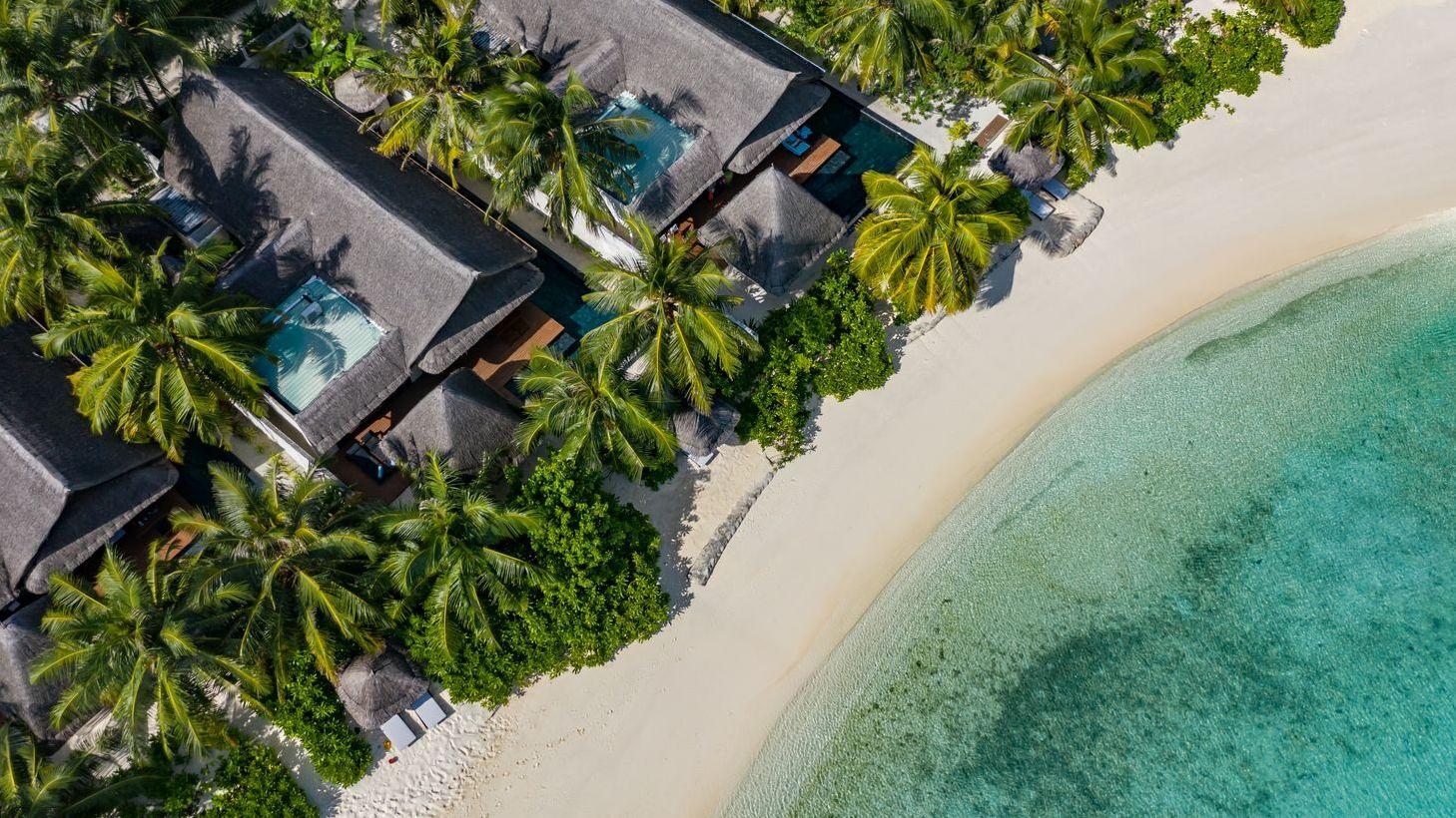 Earth Pool Pavilion 2BR at OZEN RESERVE BOLIFUSHI