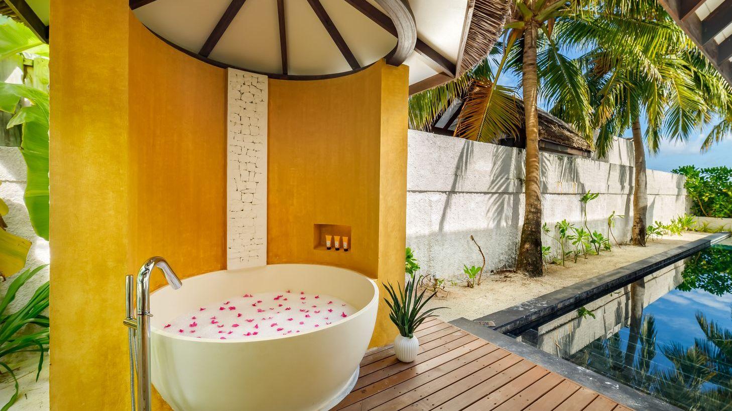 Earth Pool Pavilion 2BR at OZEN RESERVE BOLIFUSHI, view 3