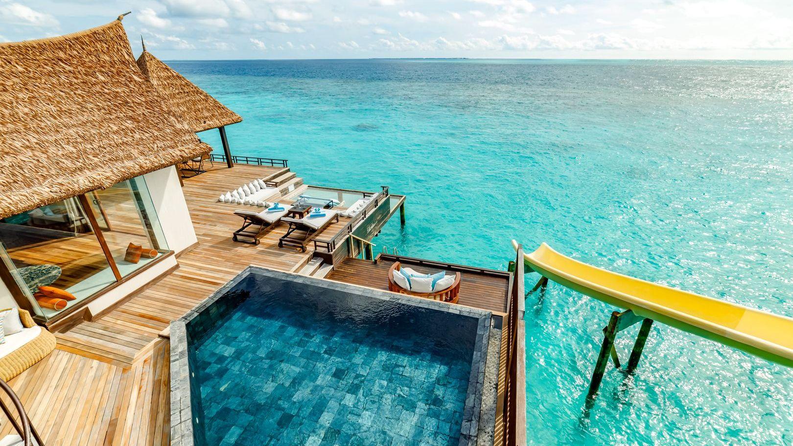 Ocean Pool RESERVE with Slide 2BR at OZEN RESERVE BOLIFUSHI, view 1