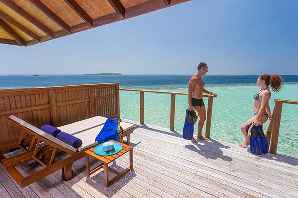 Water Villa at Vilamendhoo Island Resort & Spa, view 3