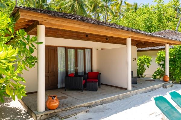 Adjoining Beach Villa at Vilamendhoo Island Resort & Spa, view 2