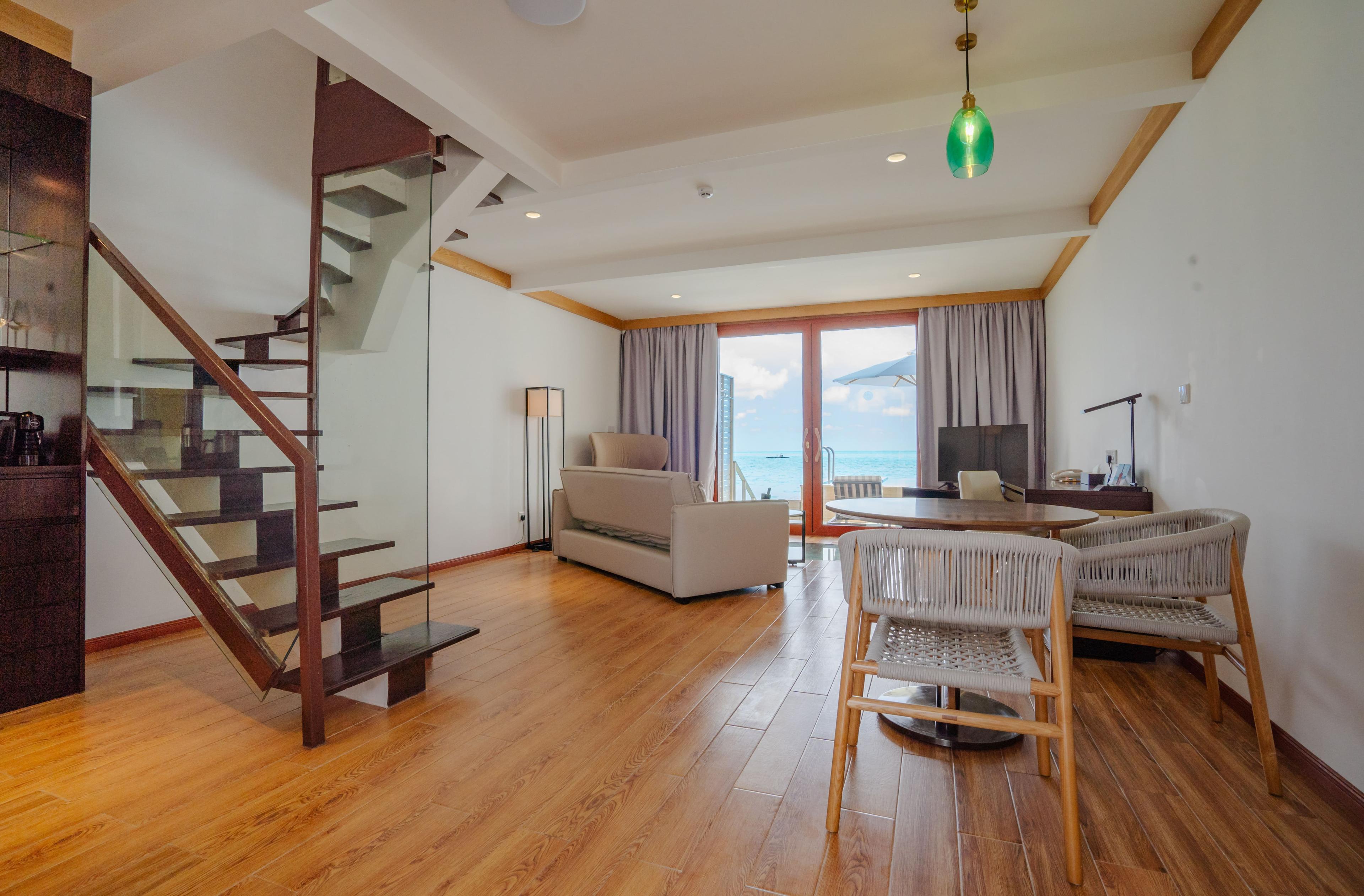 Duplex Overwater Villa with Private Pool at NOOE Maldives Kunaavashi