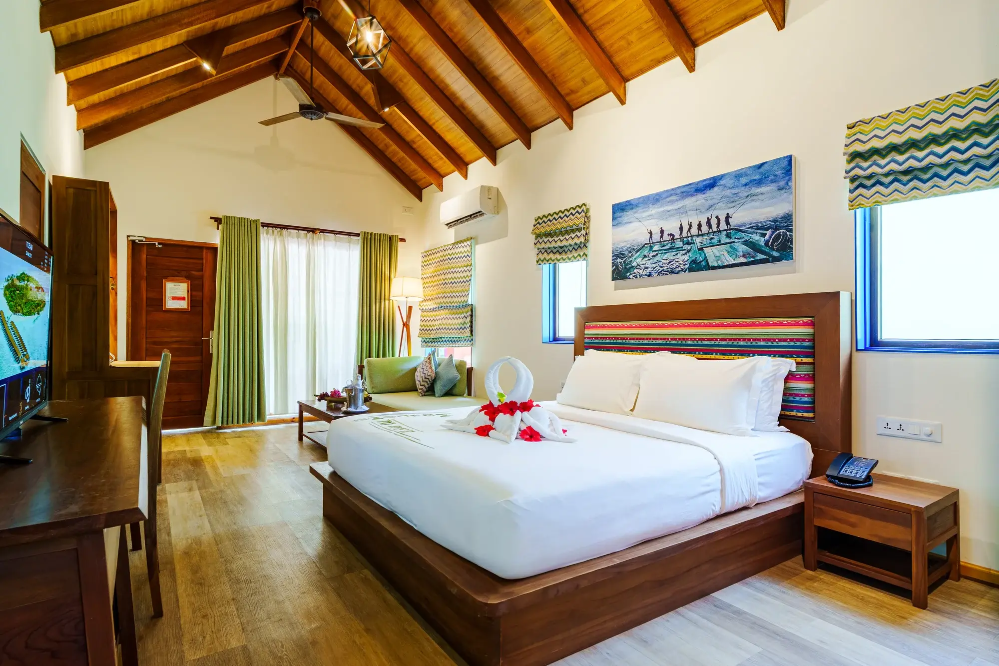 Two-Bedroom Garden Villa Suite at Reethi Faru Resort, view 2
