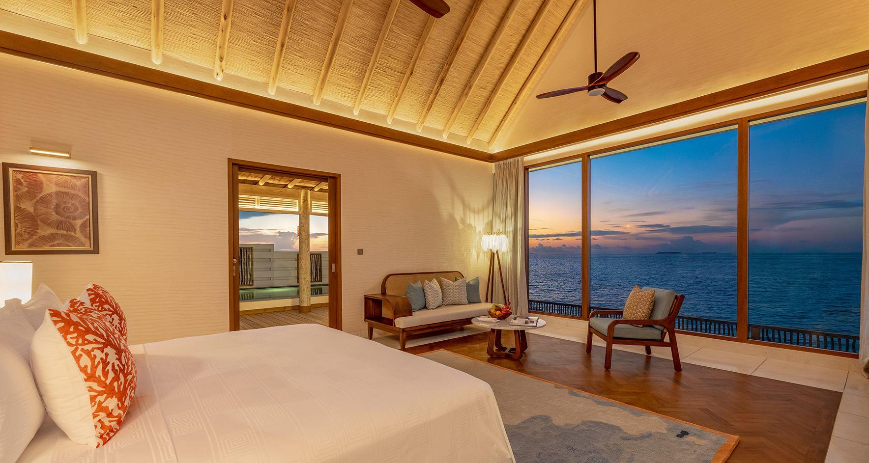 Sunset Water Pool Villa with Slide at RAH GILI, view 1