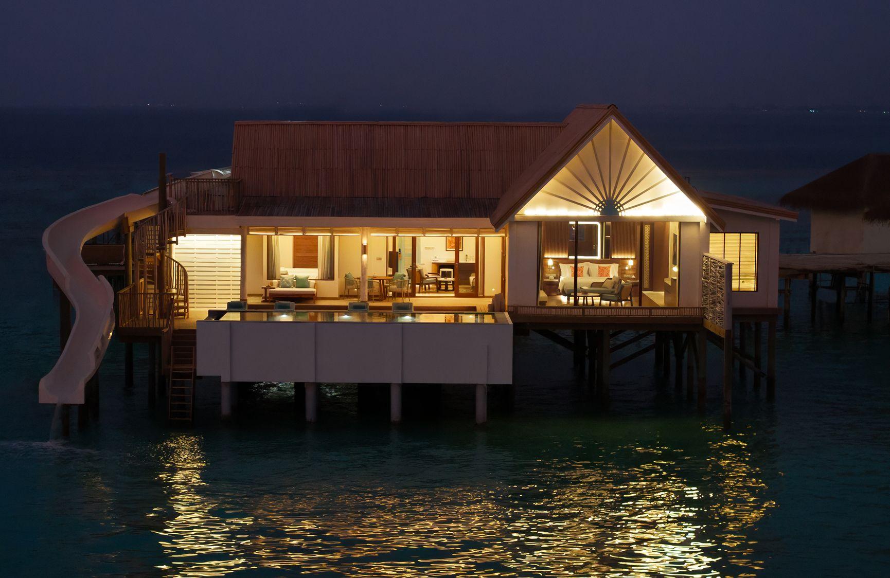 Sunset Family Water Pool Villa with Slide — 2 Bedroom