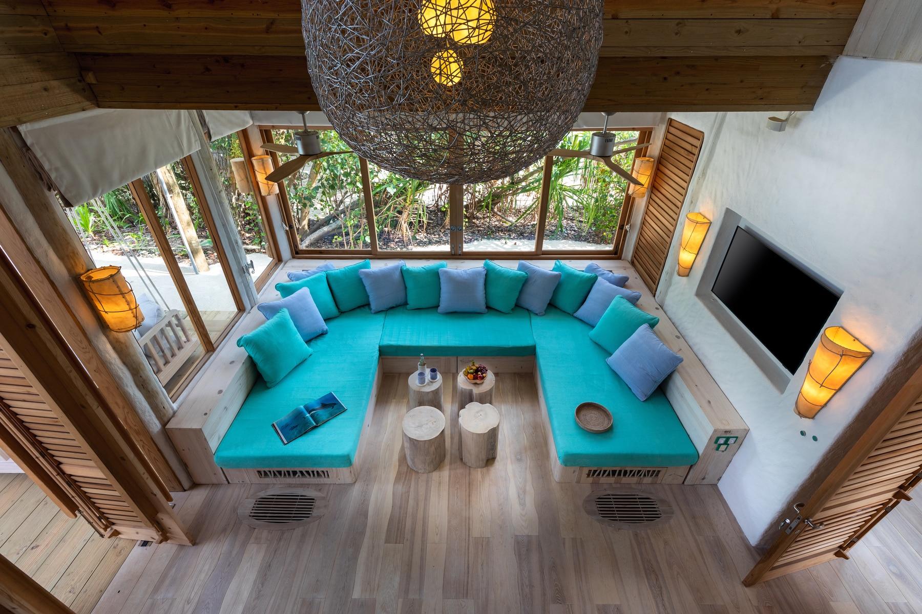 2 Bedroom Island Retreat with Slide at Soneva Jani, view 2