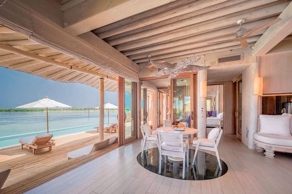 1 Bedroom Water Reserve with Slide at Soneva Jani, view 5