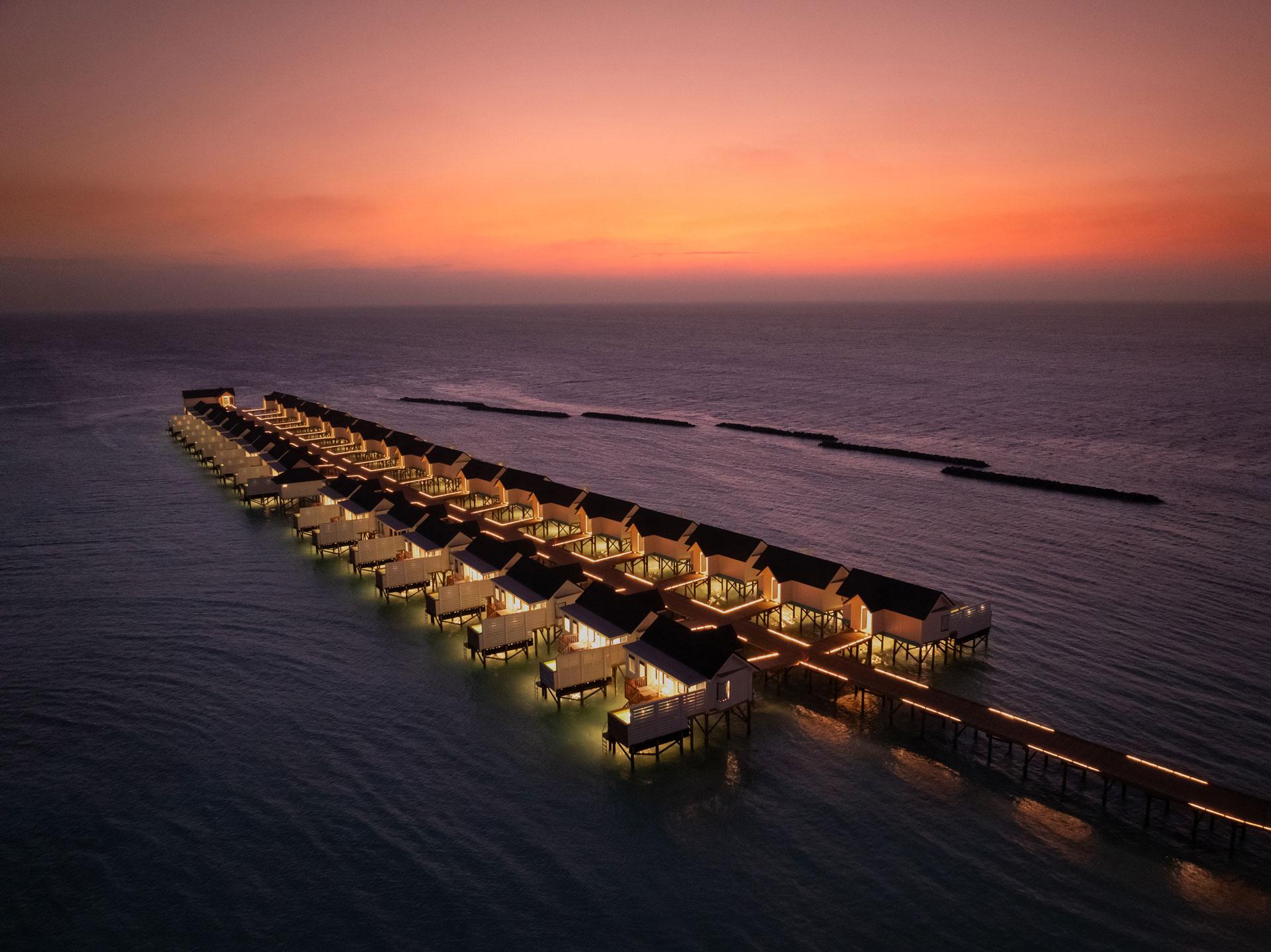 Sunset Water Villa with Pool at OBLU NATURE Helengeli by SENTIDO
