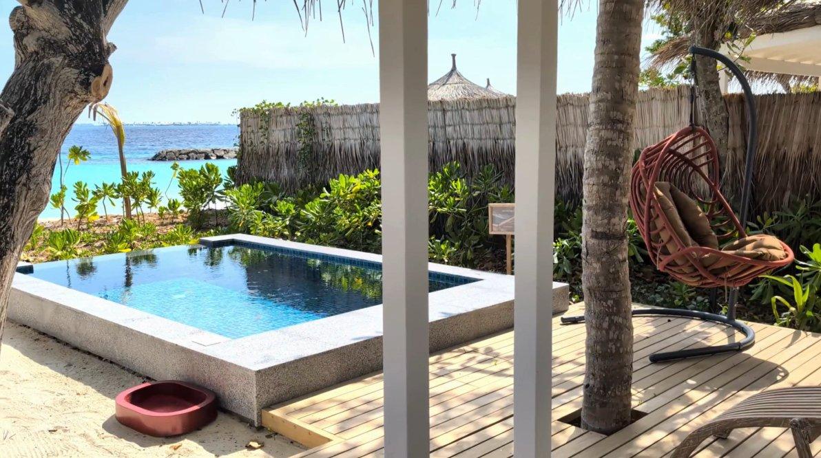 Two-Bedroom Family Villa with Pool at NH Collection Maldives Reethi Resort, view 2