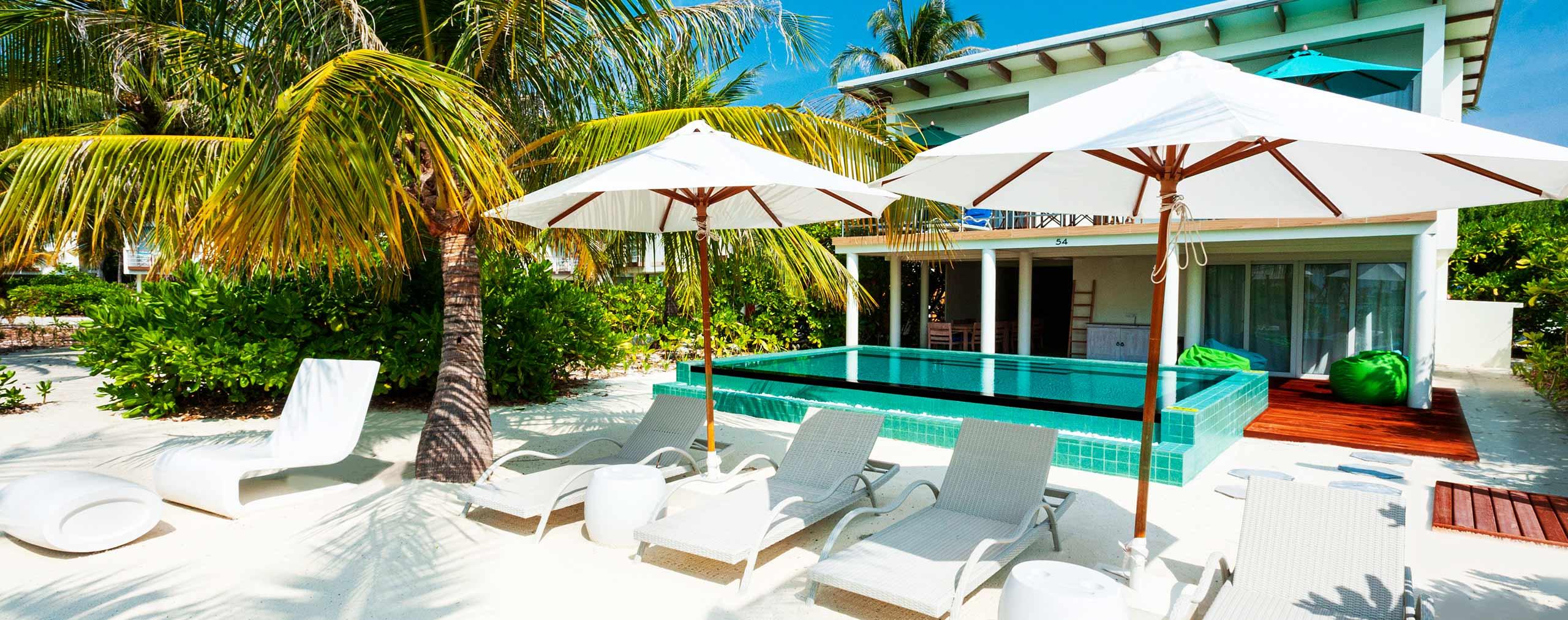 3 Bedroom Beach Pool Villa at Holiday Inn Resort Kandooma Maldives by IHG
