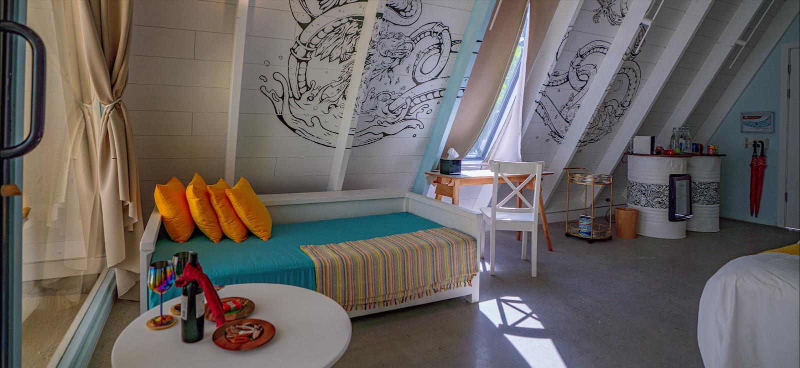 Bodu Haruge Beach Villa with Pool at Oaga Art Resort Maldives - Greatest All Inclusive Plan in the, view 5