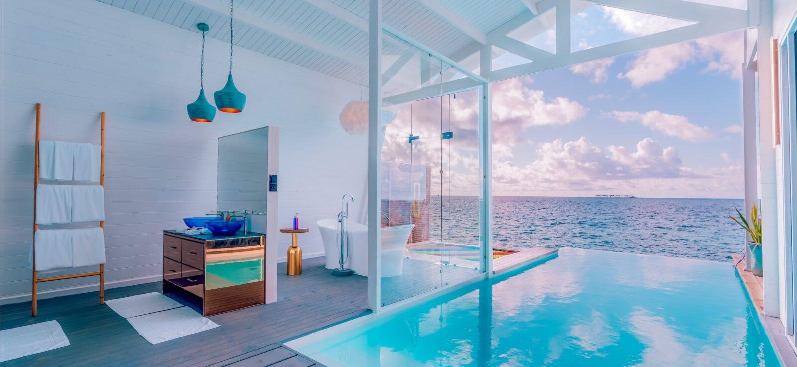 Odi Water Villa with Pool at Oaga Art Resort Maldives - Greatest All Inclusive Plan in the, view 3