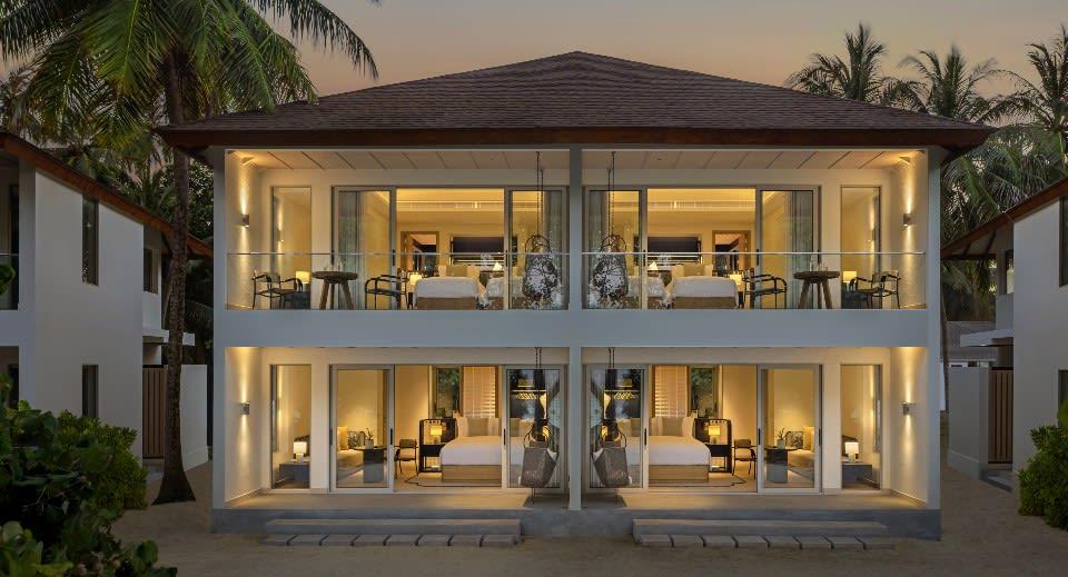 Four Bedroom Beach Pavilion at Avani+ Fares Maldives Resort