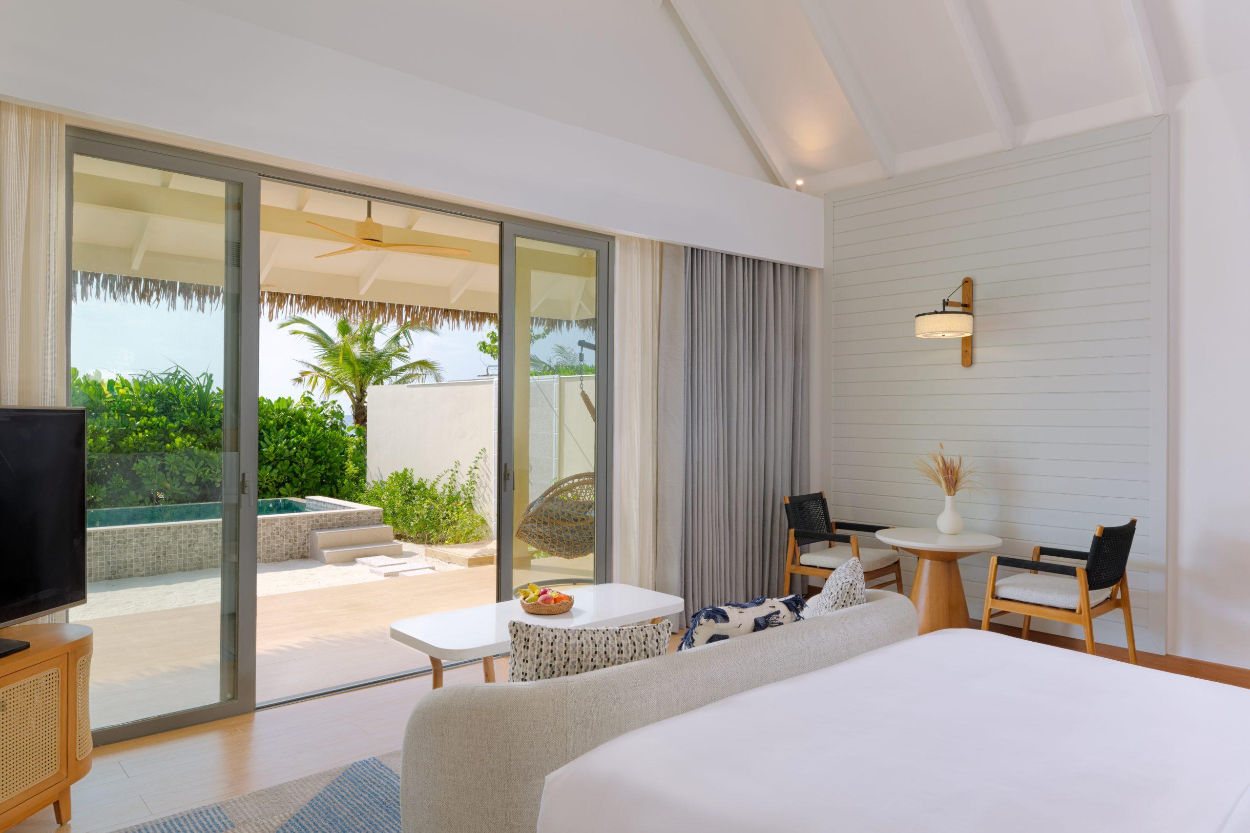Beach Villa with Pool at dusitD2 Feydhoo, view 3