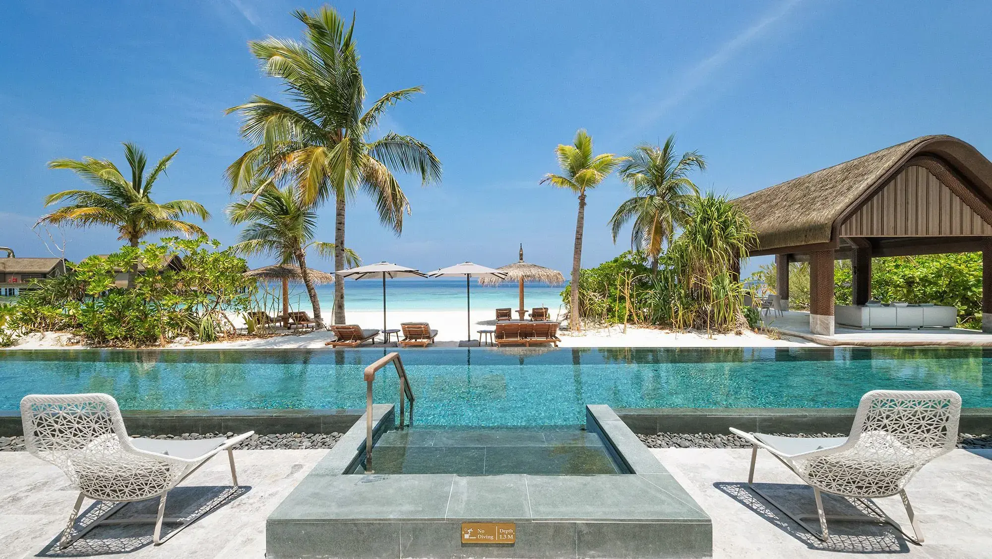 Two-Bedroom Wellbeing Beach Pool Villa at JOALI BEING, view 1