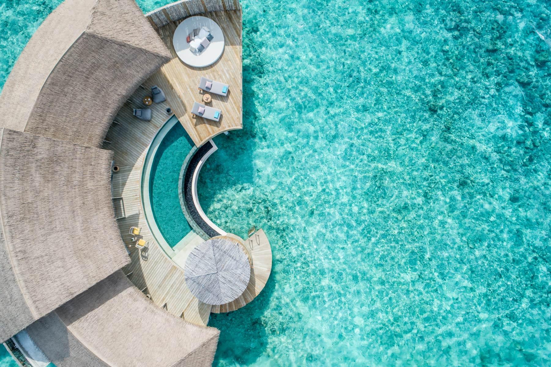 Two Bedroom Overwater Pool Residence with Club Benefits at InterContinental Maldives Maamunagau Resort by IHG