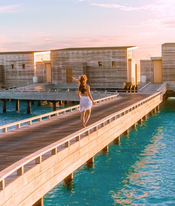 Sunset Water Villa with Private Pool at Kuda Villingili Resort, view 2