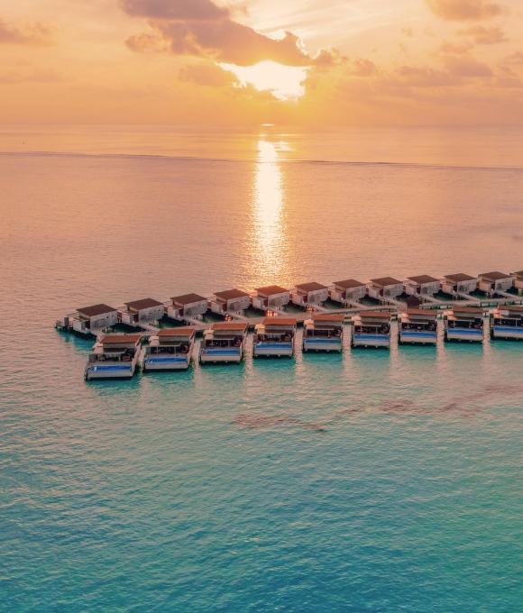Sunset Water Villa with Private Pool at Kuda Villingili Resort, view 3