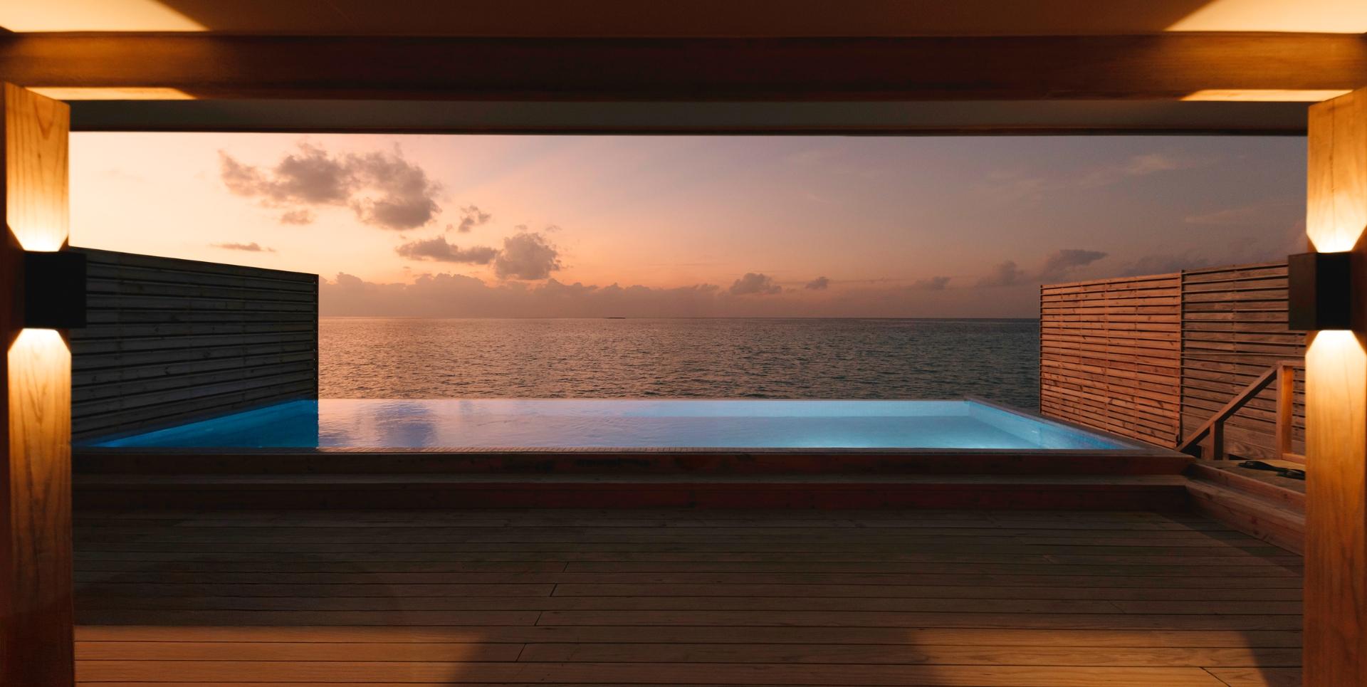 Sunset Water Villa with Private Pool at Kuda Villingili Resort, view 6