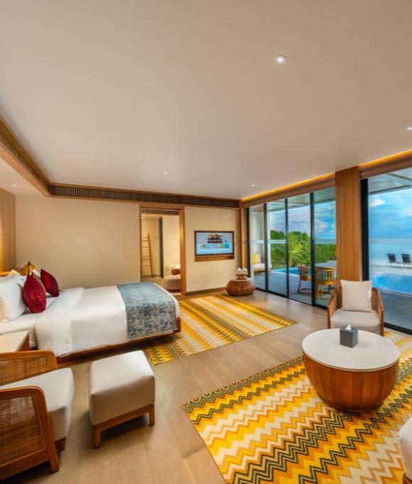 Four-Bedroom Beach Residence with Private Pool at Kuda Villingili Resort, view 4