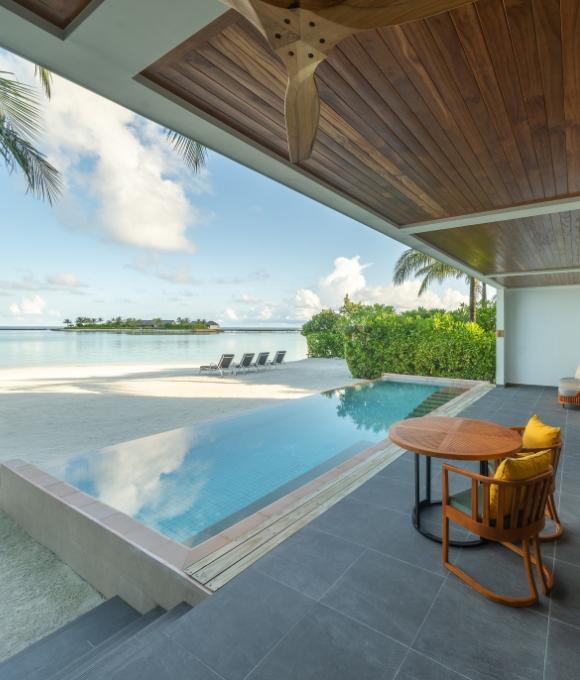 Three-Bedroom Beach Residence with Private Pool at Kuda Villingili Resort, view 2