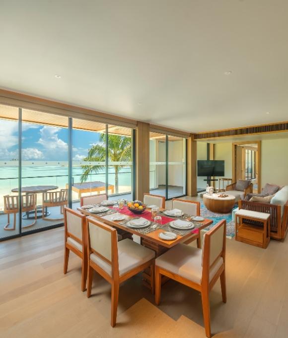 Three-Bedroom Beach Residence with Private Pool at Kuda Villingili Resort, view 3