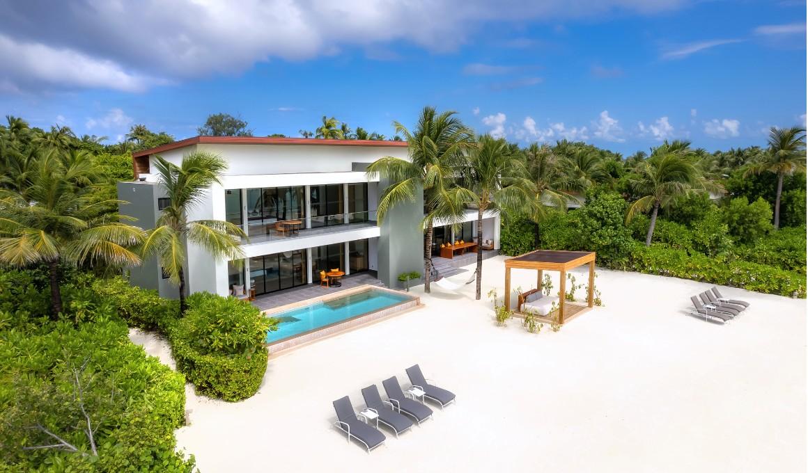Two-Bedroom Beach Residence with Private Pool at Kuda Villingili Resort, view 3