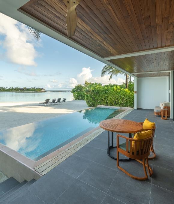 Two-Bedroom Beach Residence with Private Pool at Kuda Villingili Resort, view 7