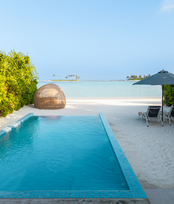 Sunrise Beach Villa with Private Pool at Kuda Villingili Resort, view 3