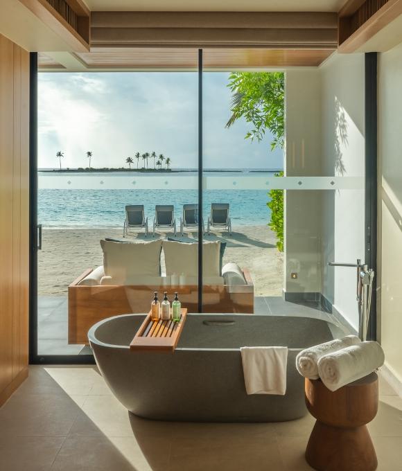 Four-Bedroom Beach Villa with Private Pool at Kuda Villingili Resort, view 6