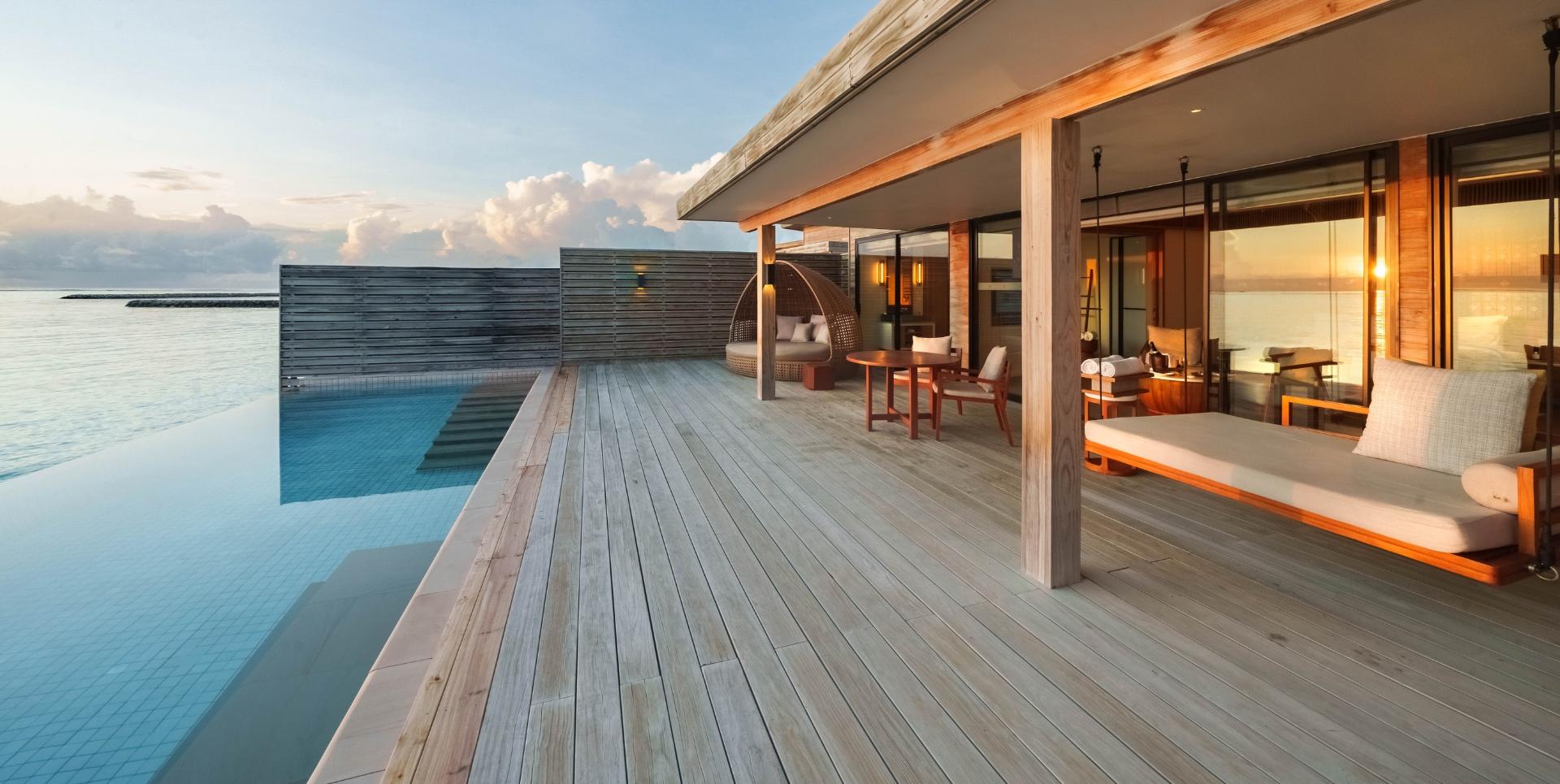 Sunrise Water Villa with Private Pool at Kuda Villingili Resort, view 6