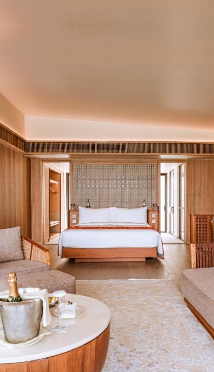 Sunset Beach Villa with Private Pool at Kuda Villingili Resort