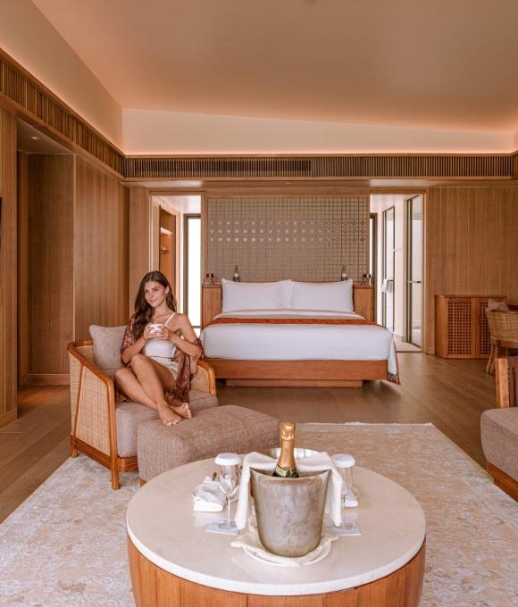 Sunset Beach Villa with Private Pool at Kuda Villingili Resort, view 2