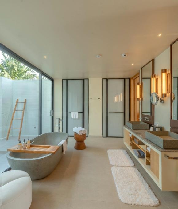Sunset Beach Villa with Private Pool at Kuda Villingili Resort, view 3