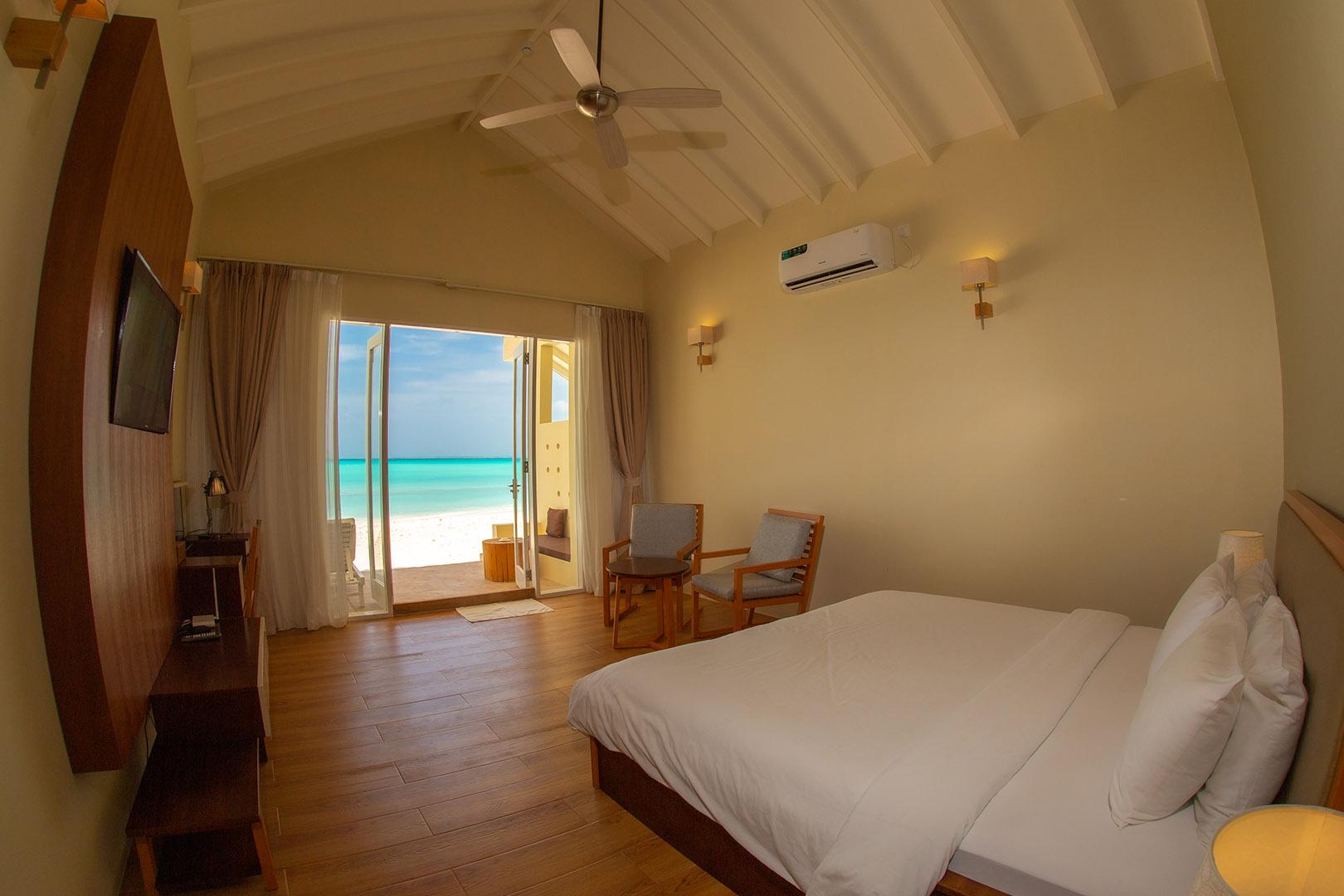 Superior Beach Bungalow at Hondaafushi Island Resort, view 1