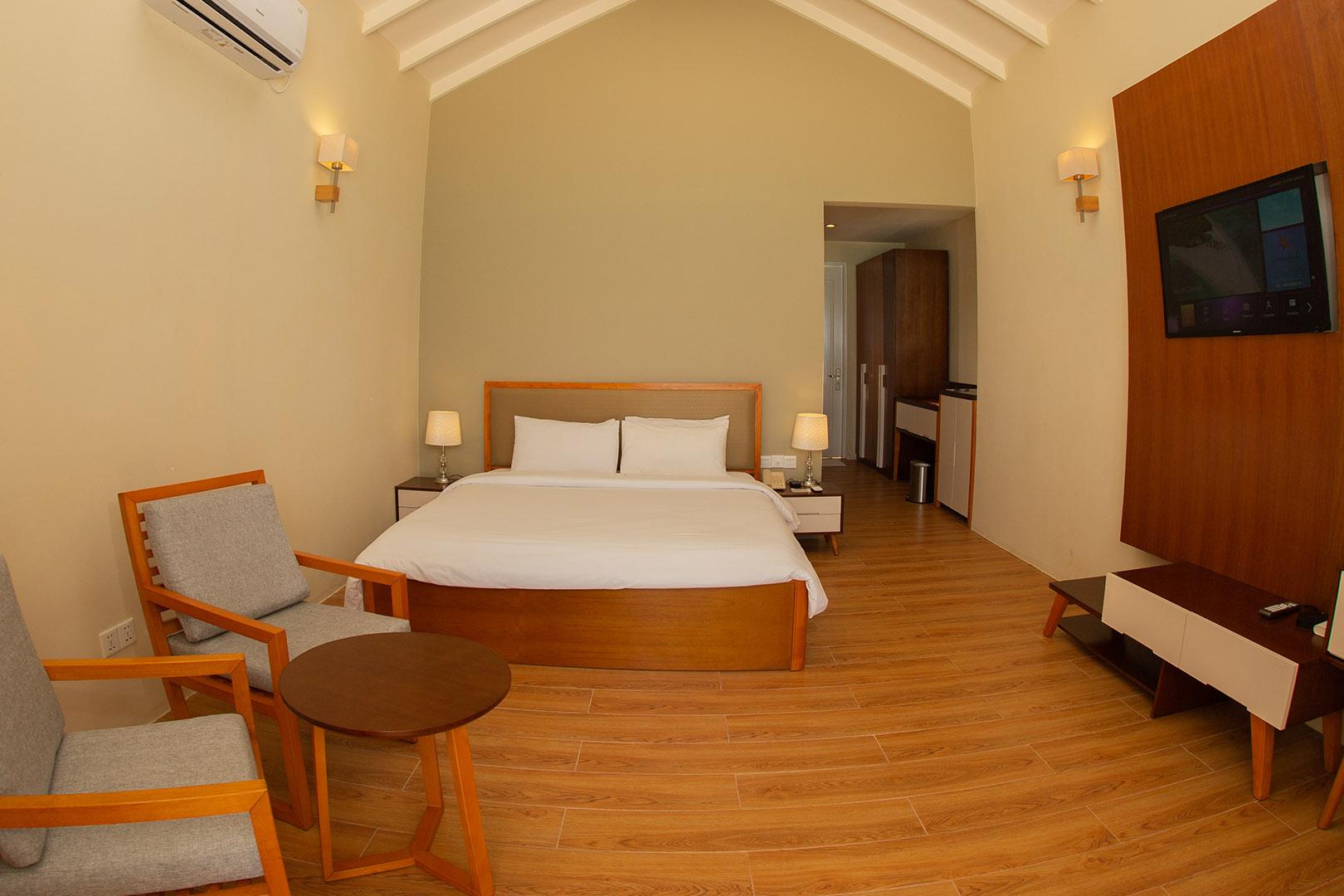Superior Beach Bungalow at Hondaafushi Island Resort, view 3