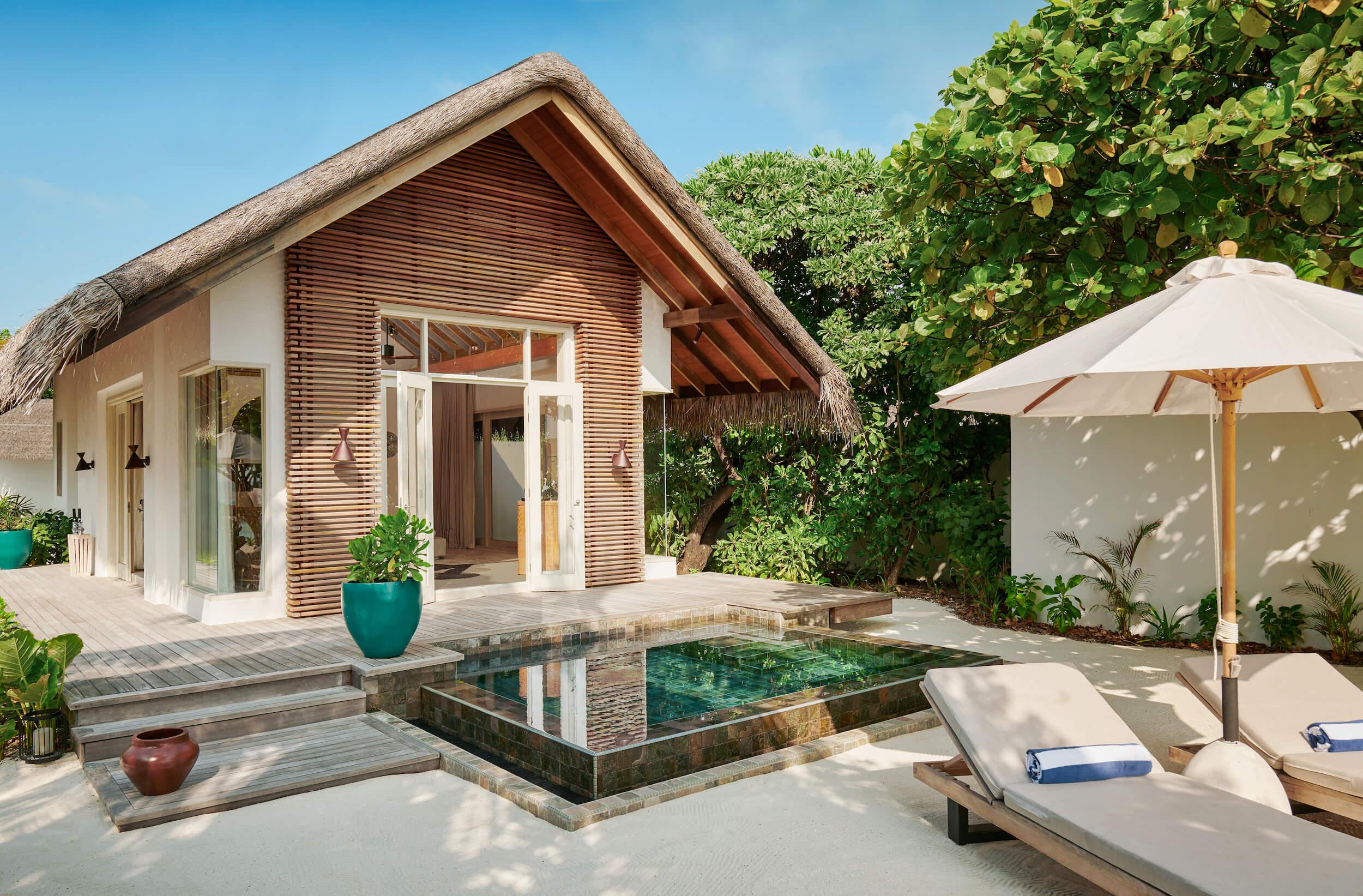 Sunrise Beach Villa with Pool at Sirru Fen Fushi Private Lagoon Resort, view 4