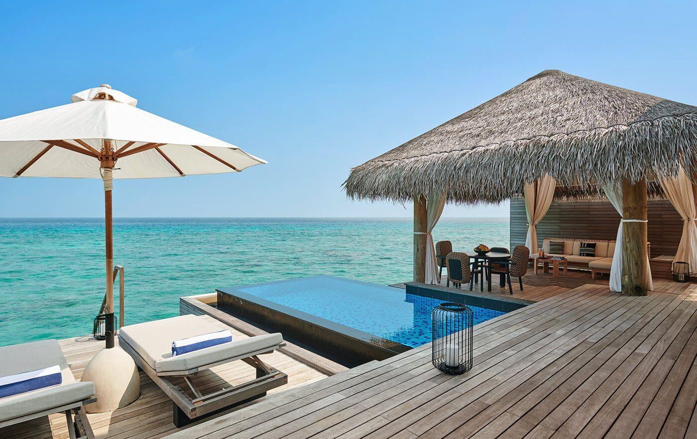 Two Bedroom Sunrise Water Villa with Pool at Sirru Fen Fushi Private Lagoon Resort, view 2