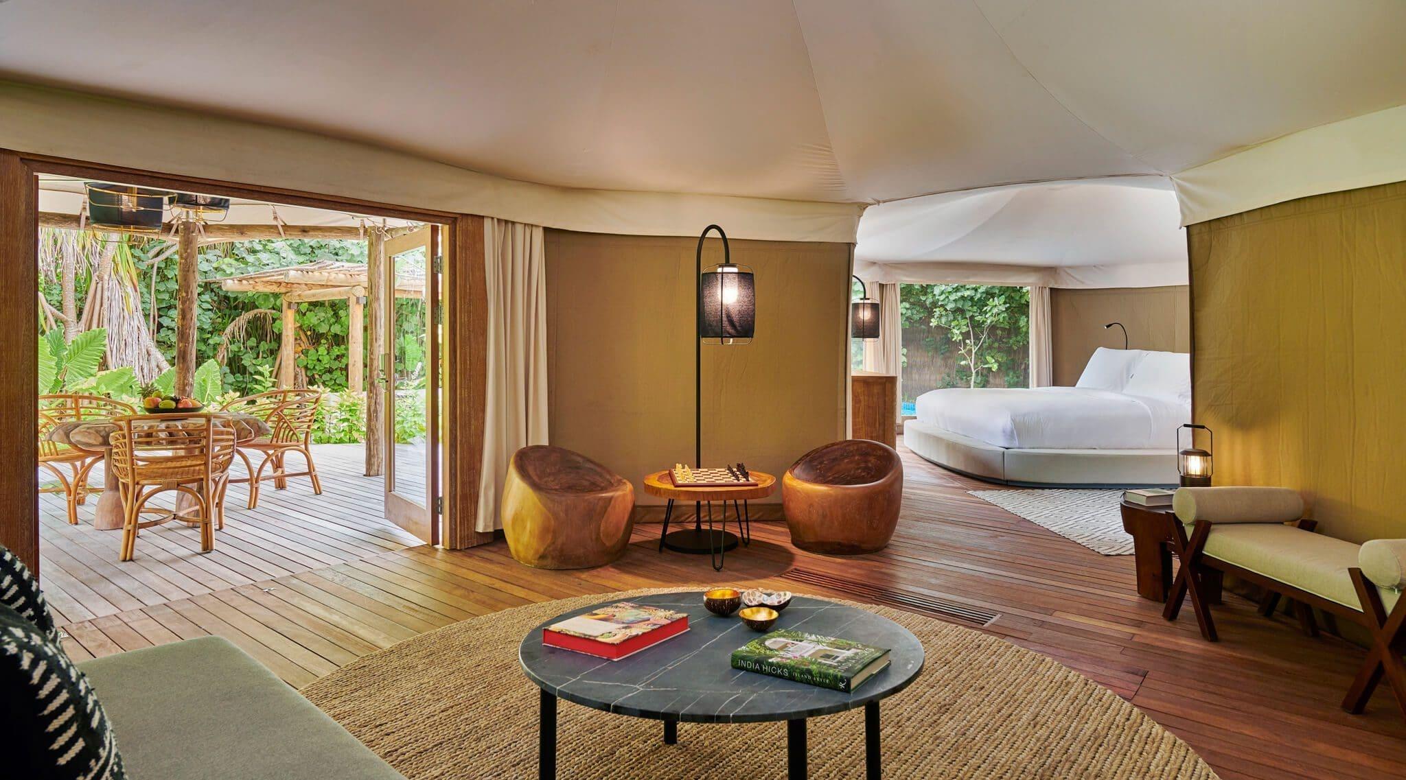 Safari Tent Villa with Pool at Sirru Fen Fushi Private Lagoon Resort, view 1