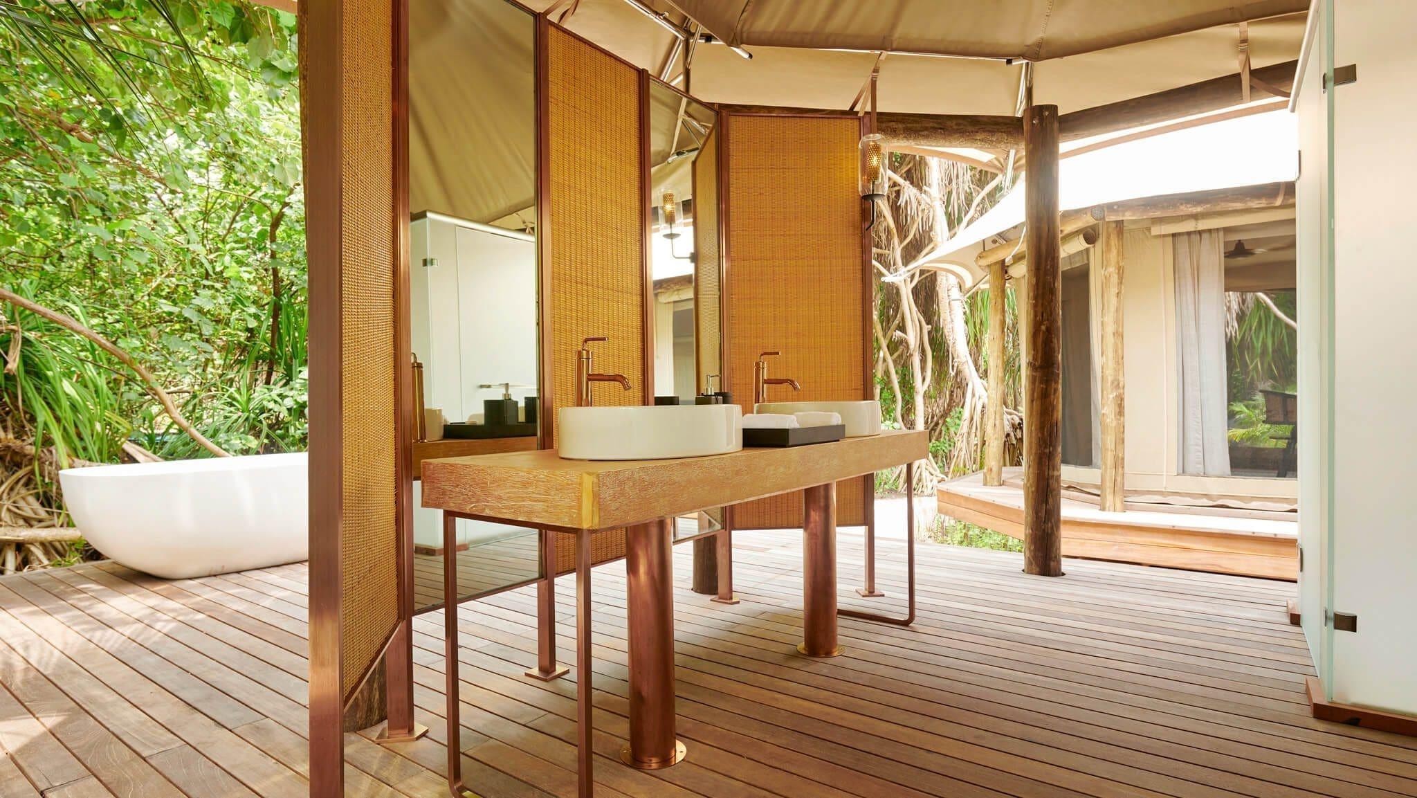 Safari Tent Villa with Pool at Sirru Fen Fushi Private Lagoon Resort, view 2