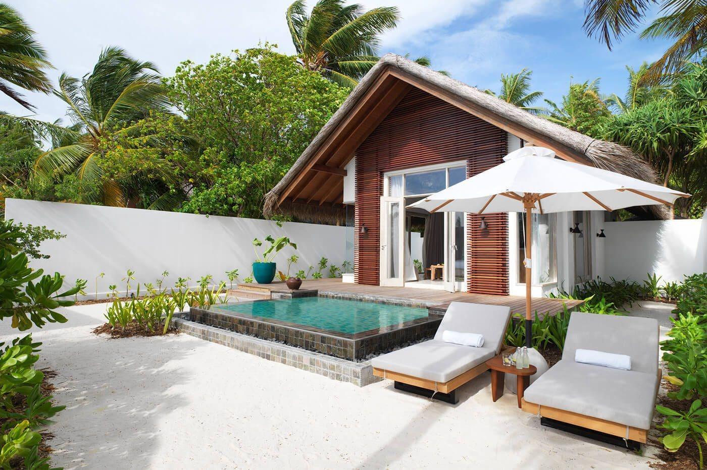 Sunset Beach Villa with Pool at Sirru Fen Fushi Private Lagoon Resort, view 2