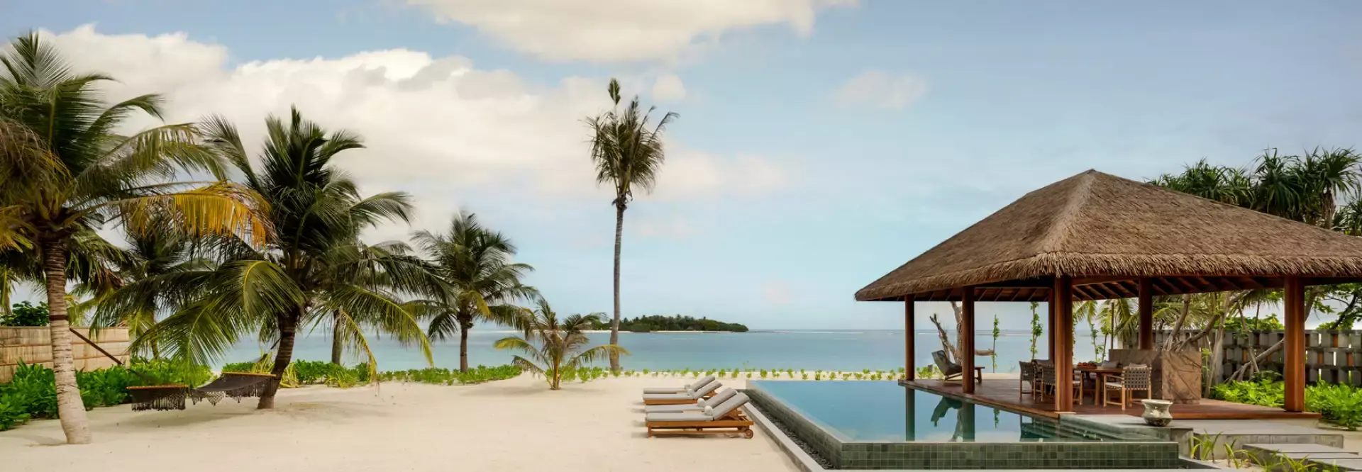 Family Beach Retreat with Pool at Six Senses Kanuhura