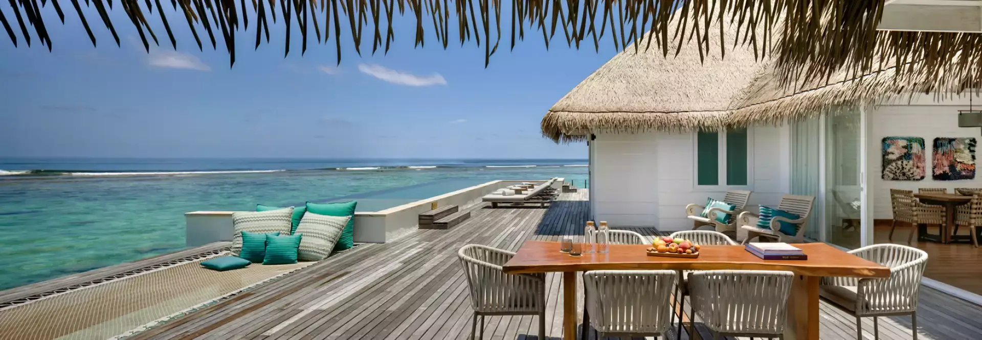 Two Bedroom Water Villa with Pool at Six Senses Kanuhura