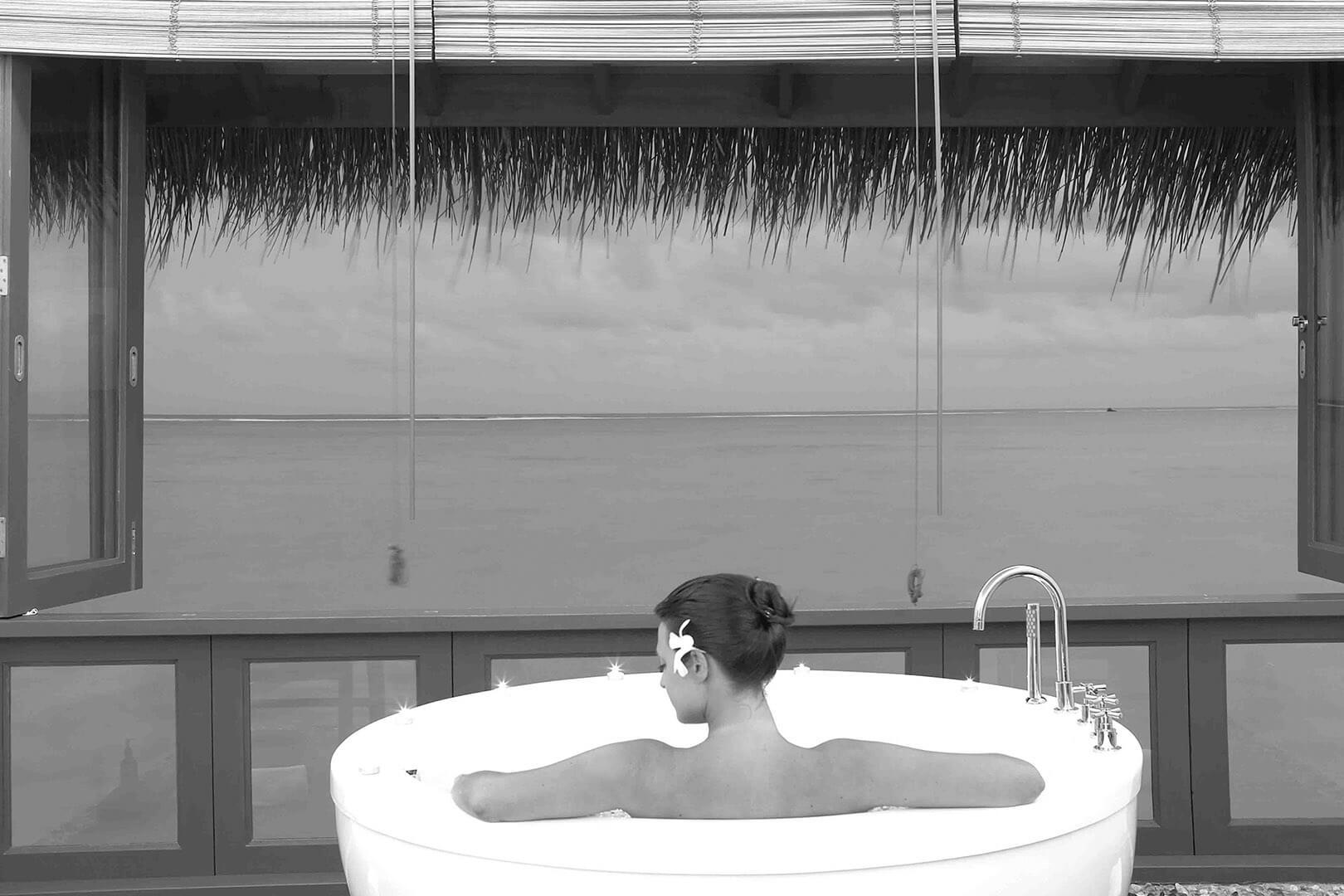 Inside Medhufushi Spa at Medhufushi Island Resort
