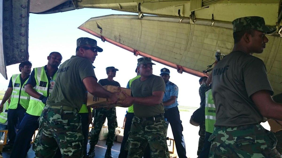 Indian Air Force Il-76 — the same aircraft type that airlifted paratroopers during Operation Cactus