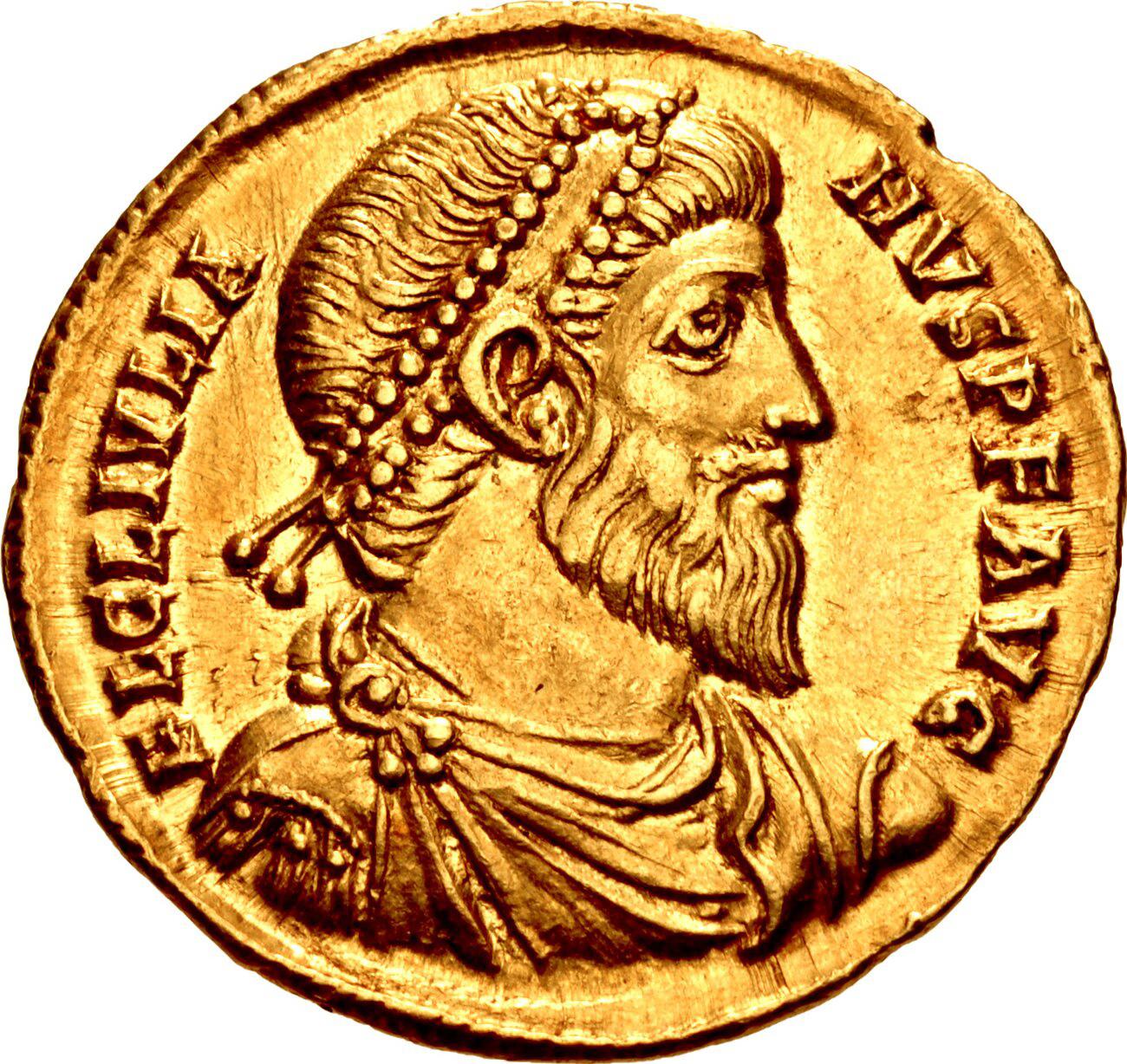 Gold solidus of Emperor Julian, minted at Antioch in 362 CE