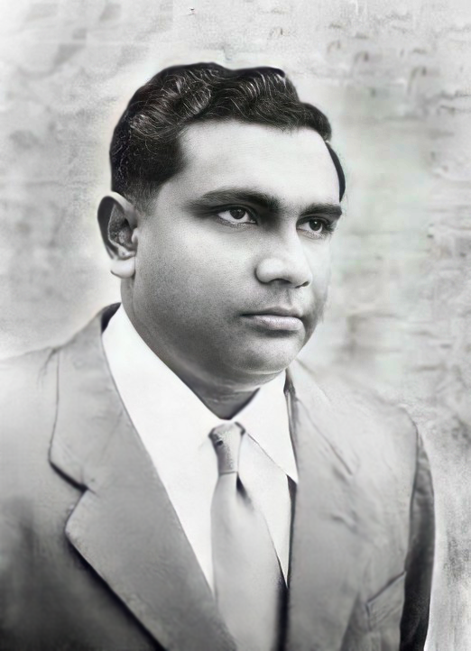 Official portrait of President Ibrahim Nasir
