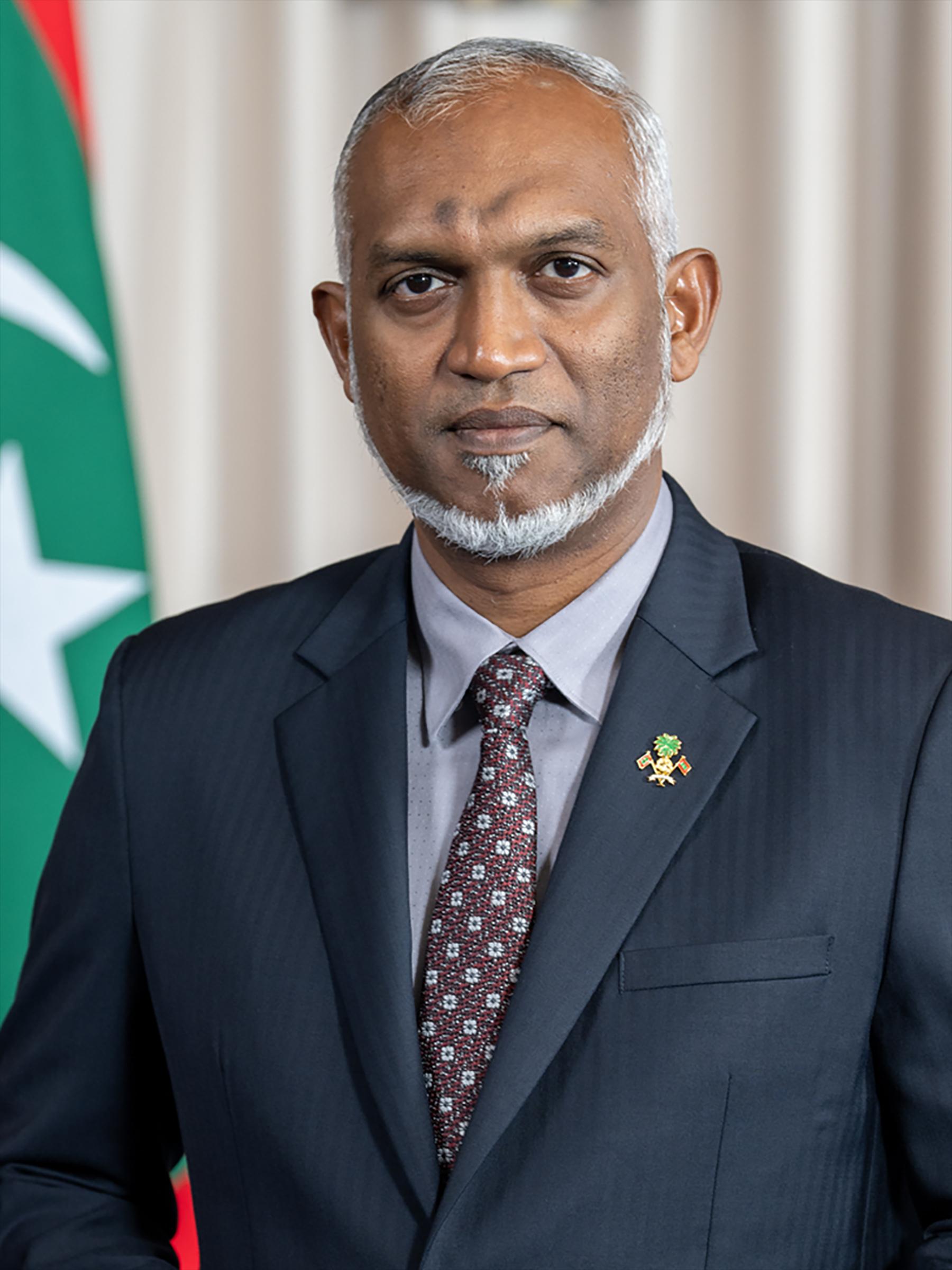 Dr Mohamed Muizzu, photographed in December 2023
