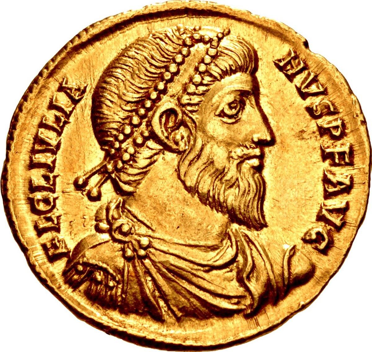 Gold solidus of Emperor Julian, minted at Antioch
