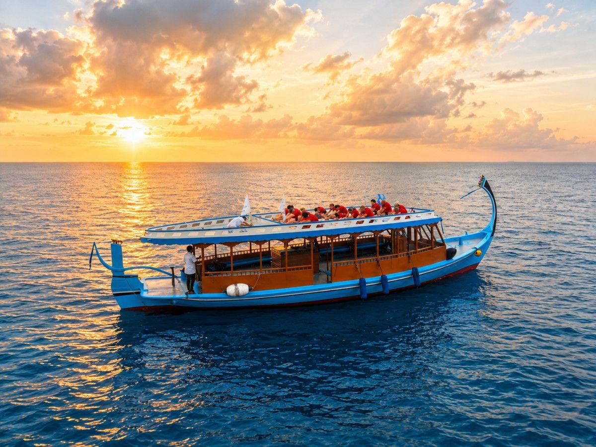 Joy Island Maldives celebrates Global Wellness Day with a record-breaking floating breakfast experience